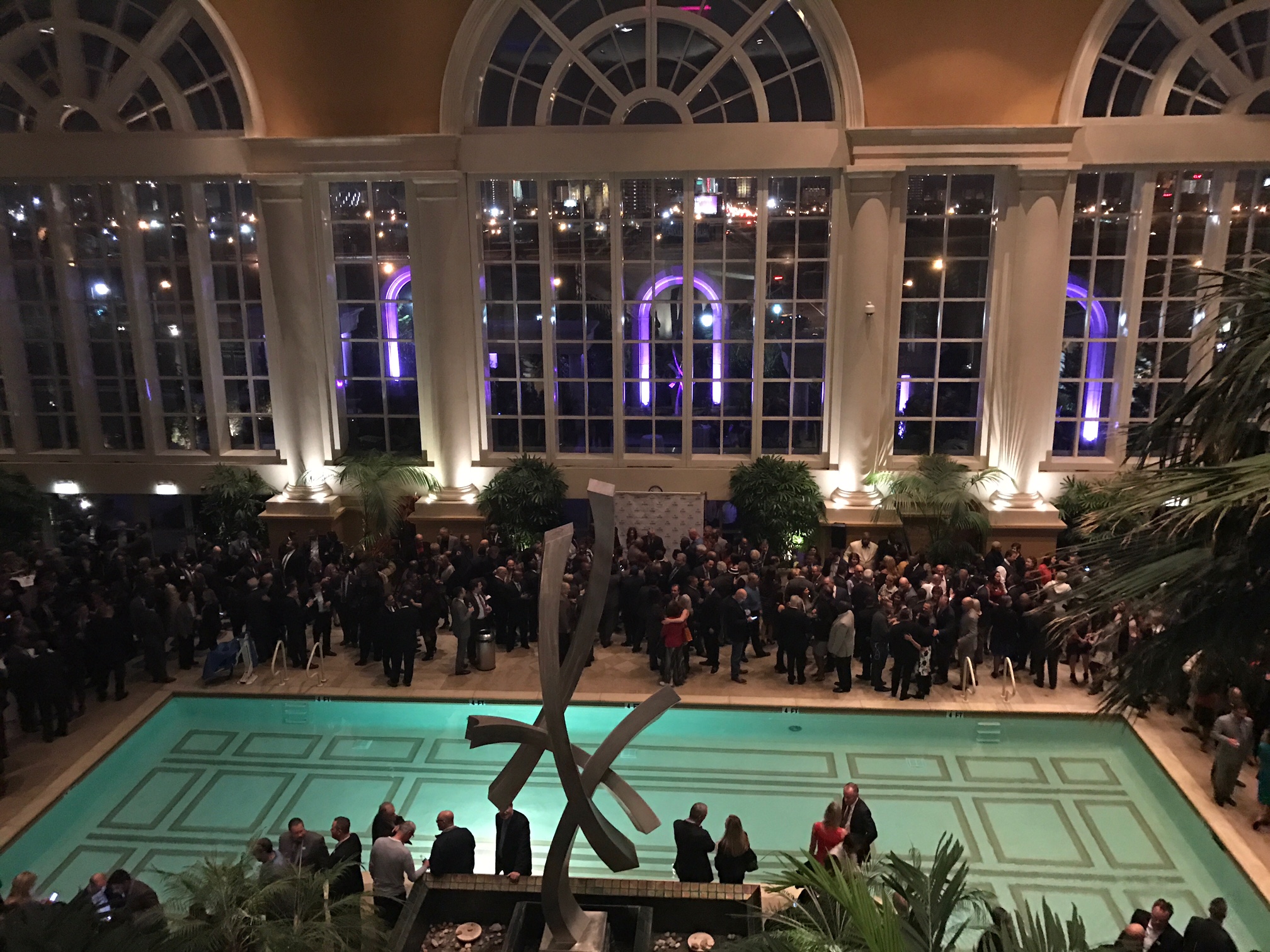 The event was held at the Borgata.