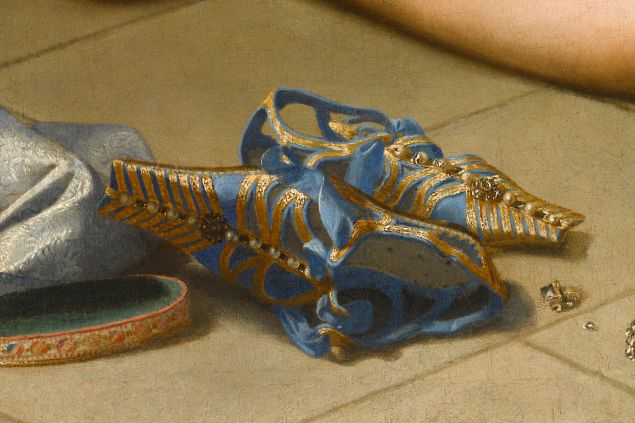 The Repentant Magdalene (detail).