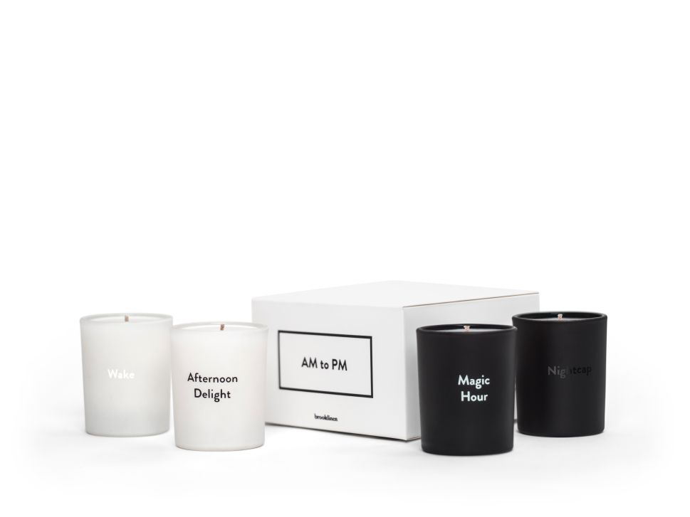 Brooklinen's candle set