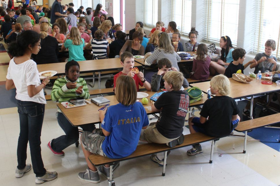 The lunchroom as emotional minefield.