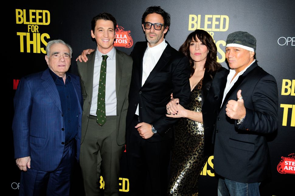 Martin Scorsese, Miles Teller, Ben Younger, Katey Sagal, Vinny Paz=