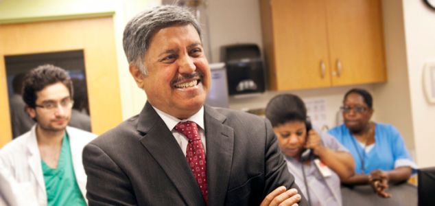 Dr. Ram Raju, president of NYC Health + Hospitals, is stepping down at the end of the month.