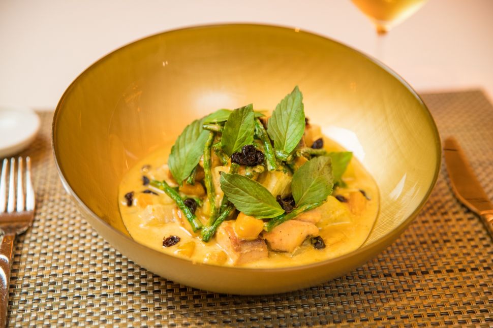 This Thai green curry is another way to eat turkey on Thanksgiving.
