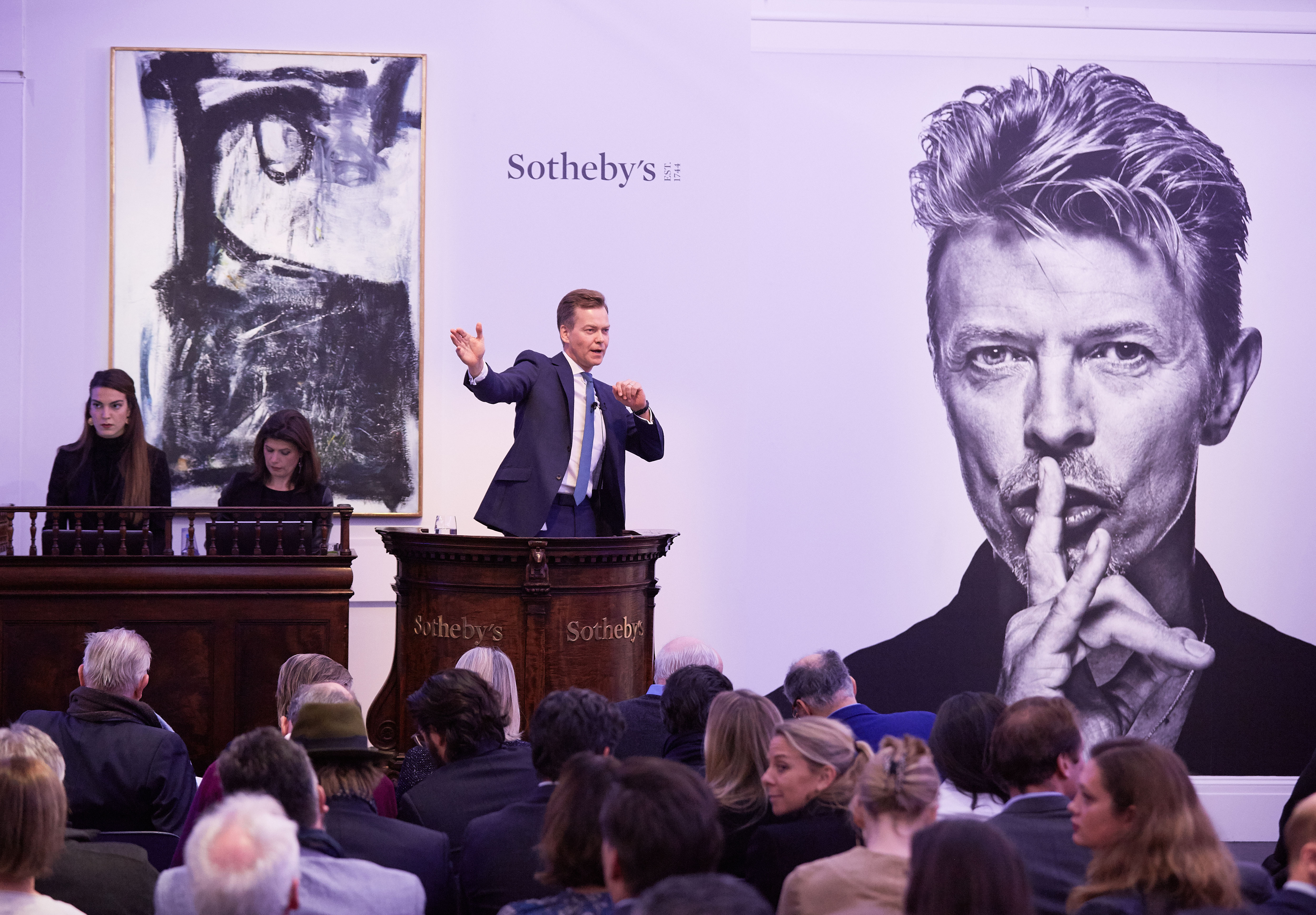 Sotheby's auctioned off the collection of David Bowie on November 10.
