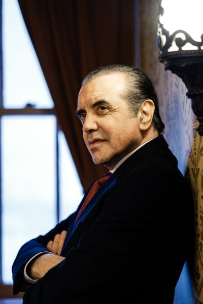 Chazz Palminteri.at the Longacre Theatre in New York City.