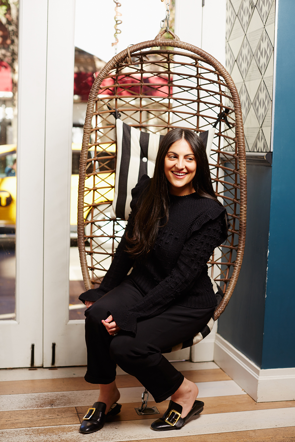 Samantha Wasser inside the original by CHLOE.