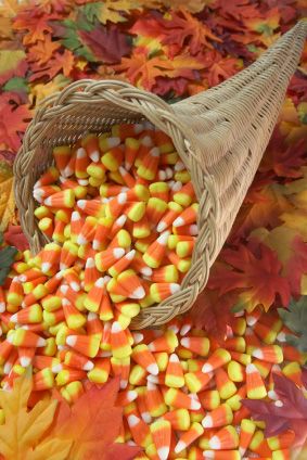 Wrapped candy is preferred but if all you have left is candy corn I'll take it.