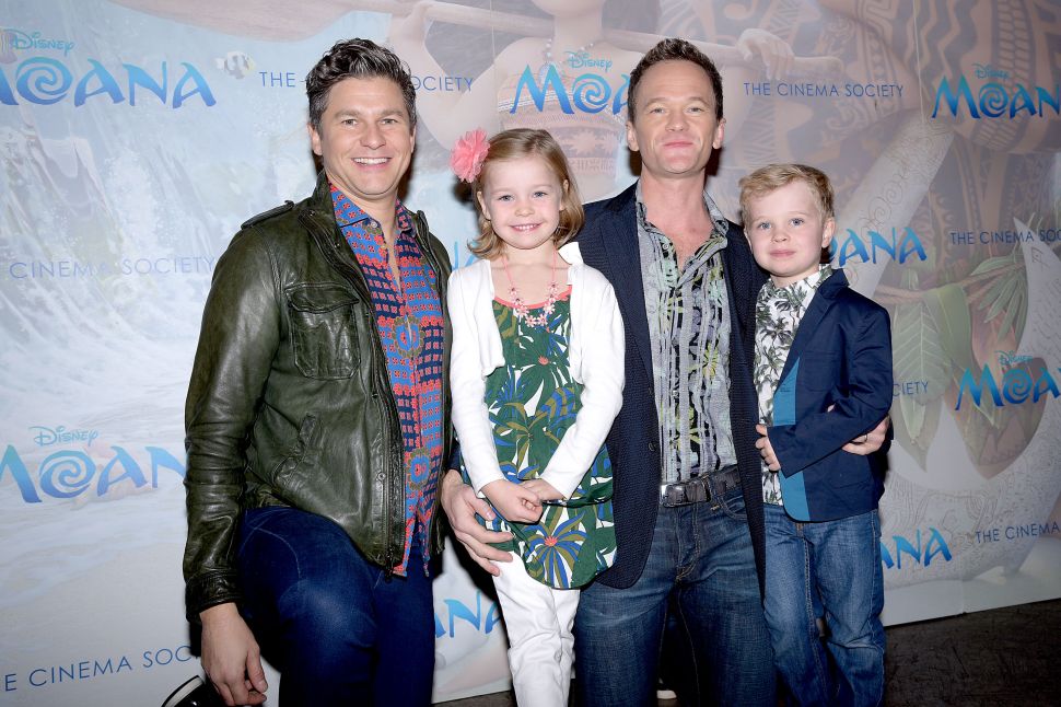 David Burtka, Harper Grace Burtka-Harris, Neil Patrick Harris, Gideon Scott Burtka-Harris
