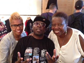 Deisha Head Taylor, Phife Dawg and his mother Cheryl Boyce-Taylor.