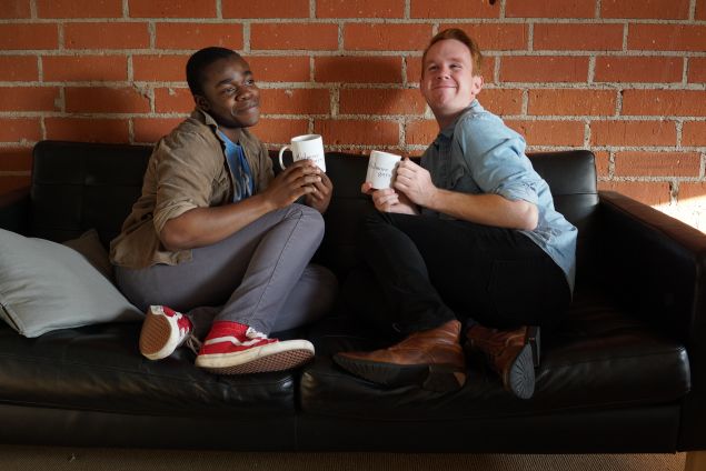 Demi Adejuyigbe and Kevin T. Porter, the 'Gilmore Guys.'