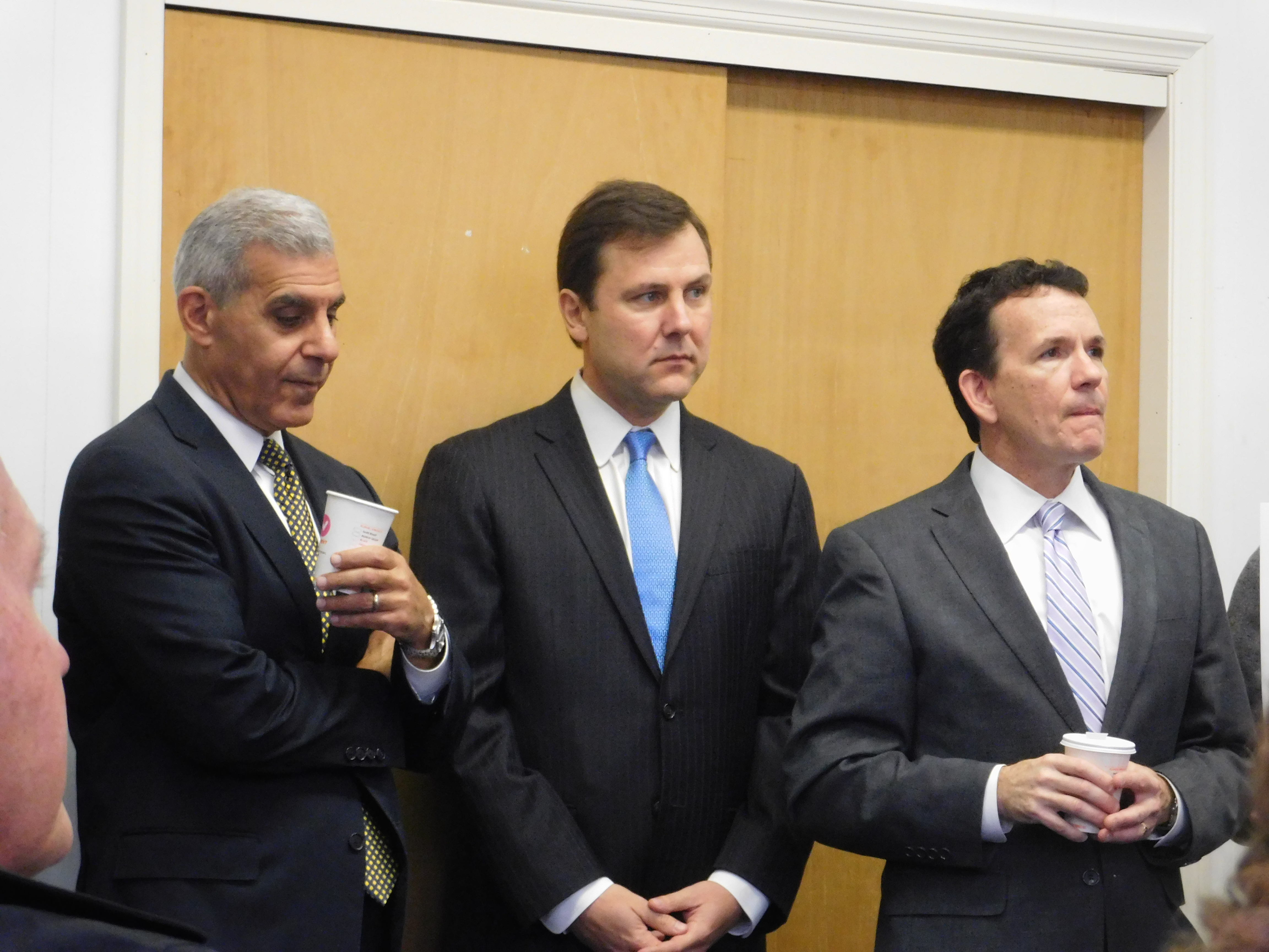 From left: Kyrillos, Kean and O'Scanlon.