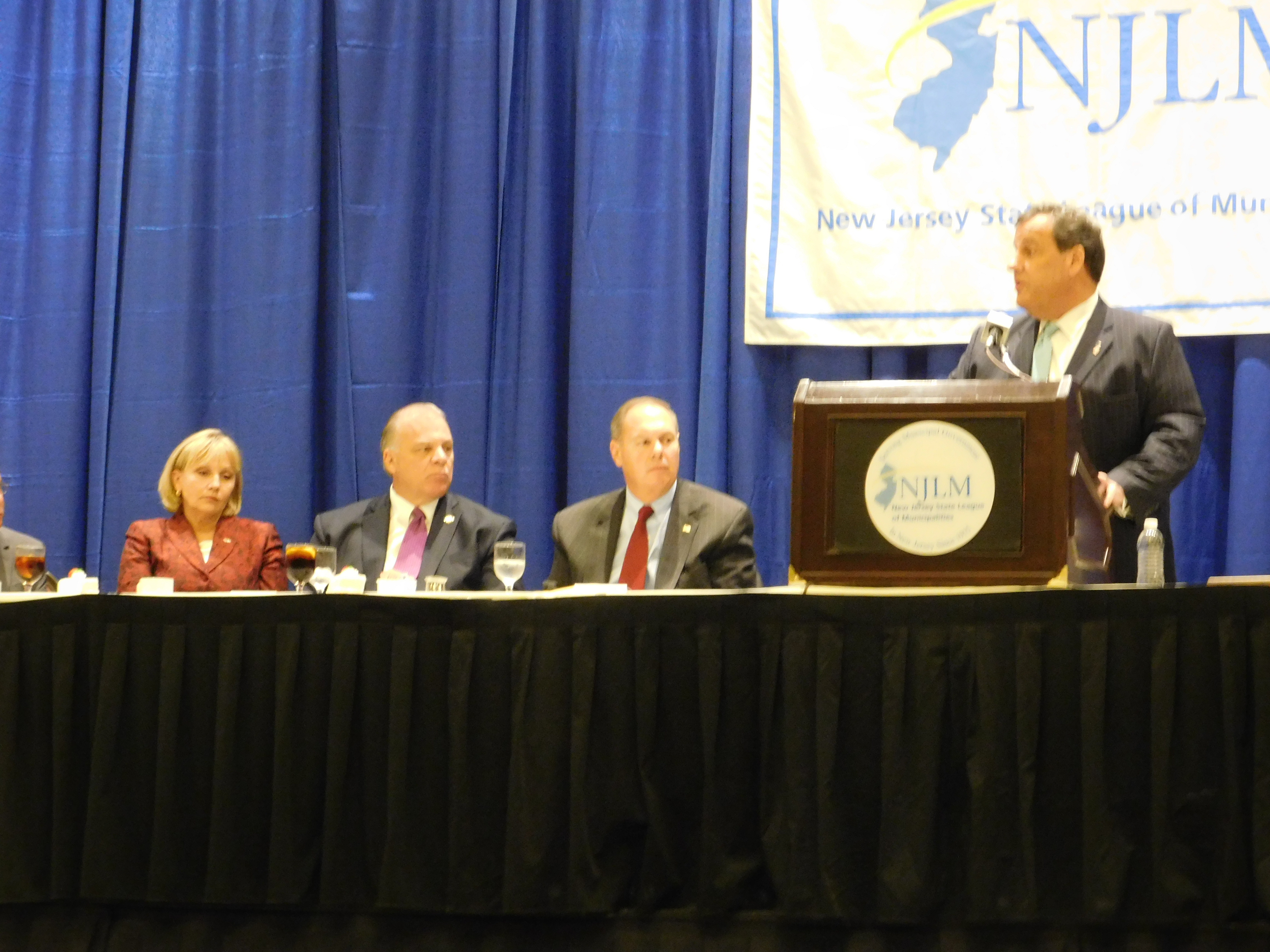 The luncheon was held at the Sheraton in Atlantic City.