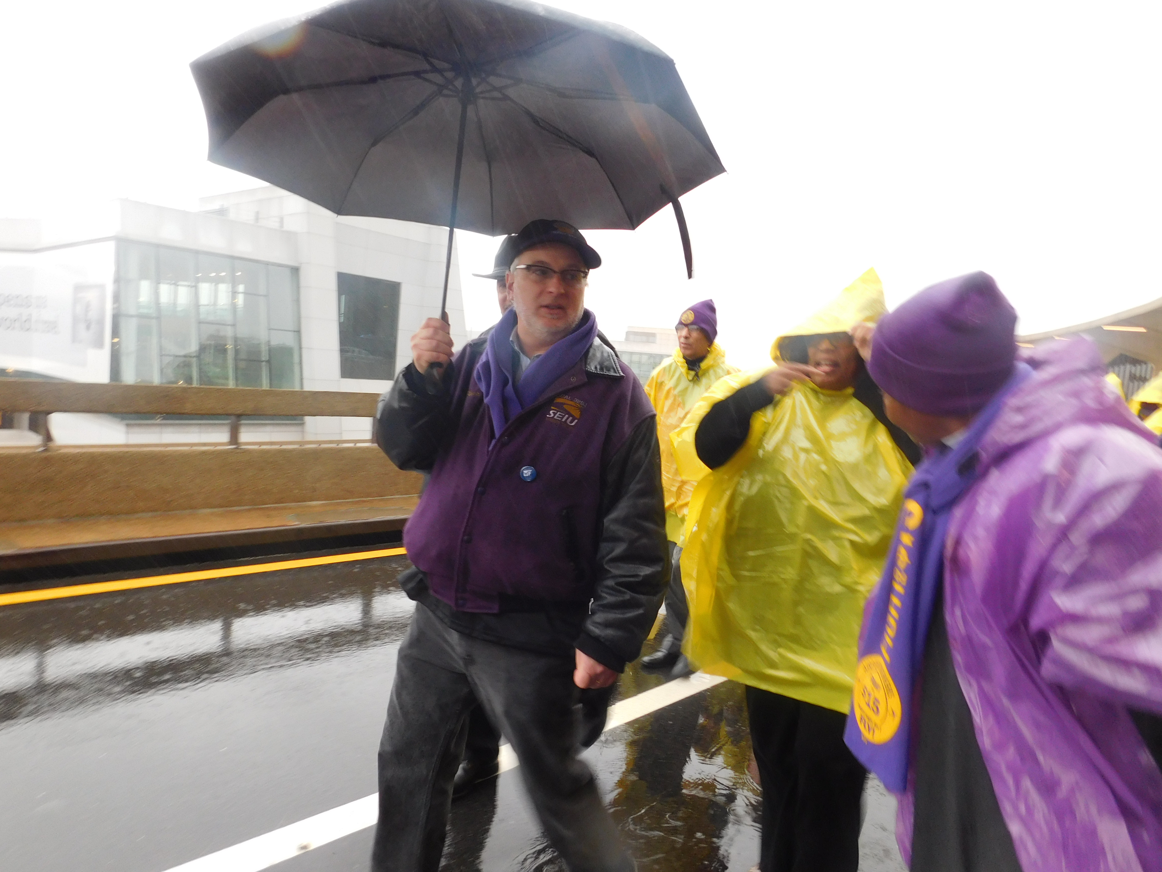 SEIU 32BJ NJ State Director Kevin Brown.