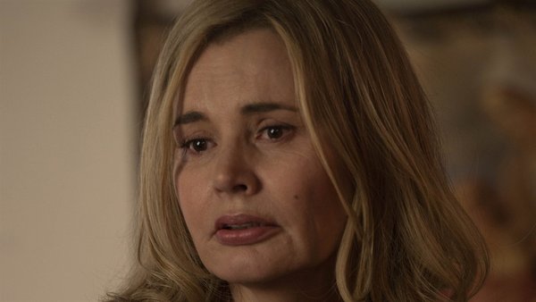 Geena Davis as Angela Rance.
