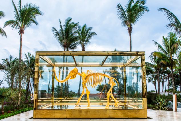 Faena Hotel's mammoth (get it?) sculpture.