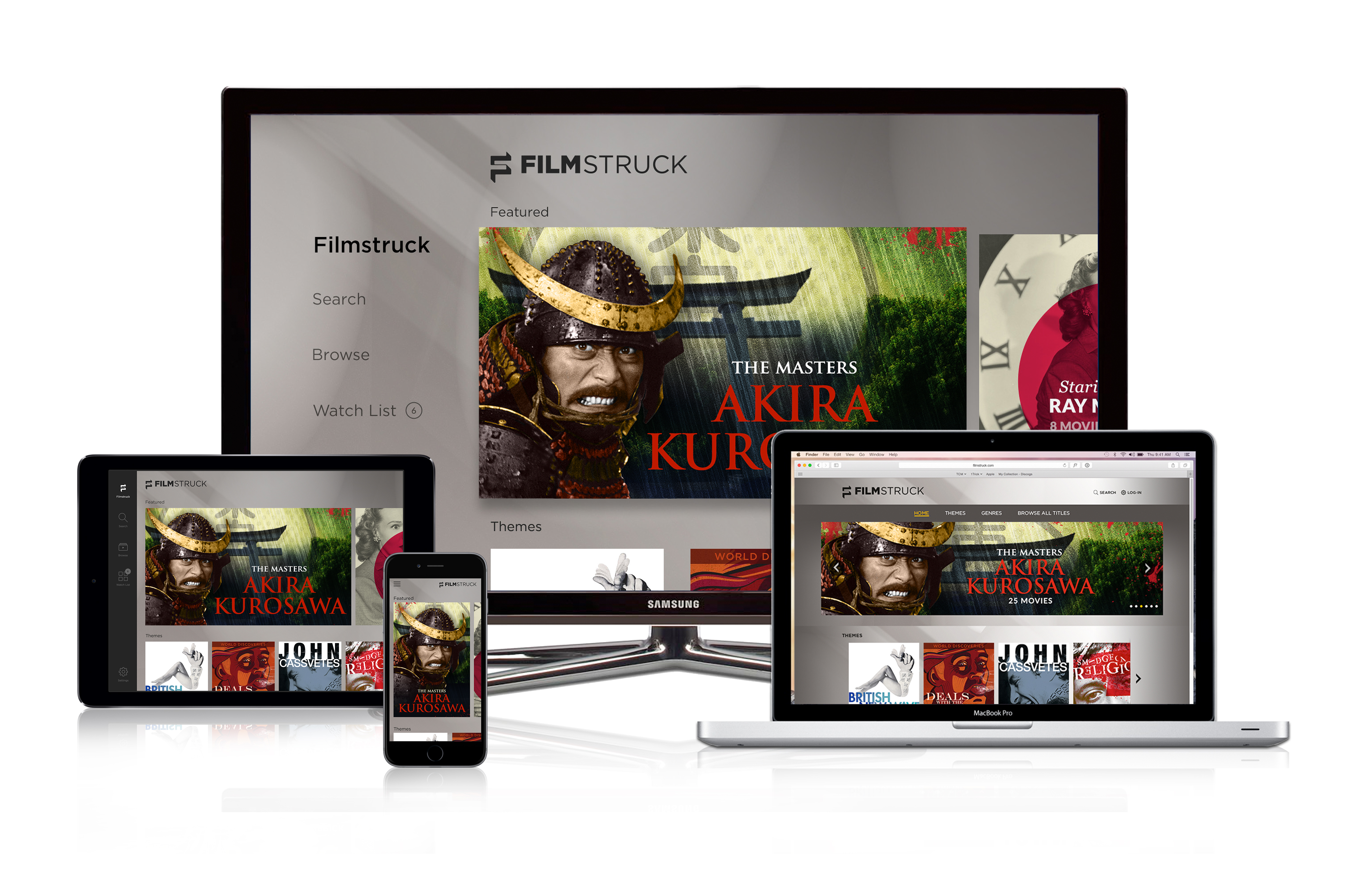 Filmstruck, a new collaboration between Turner Classic Movies and the Criterion Channel.