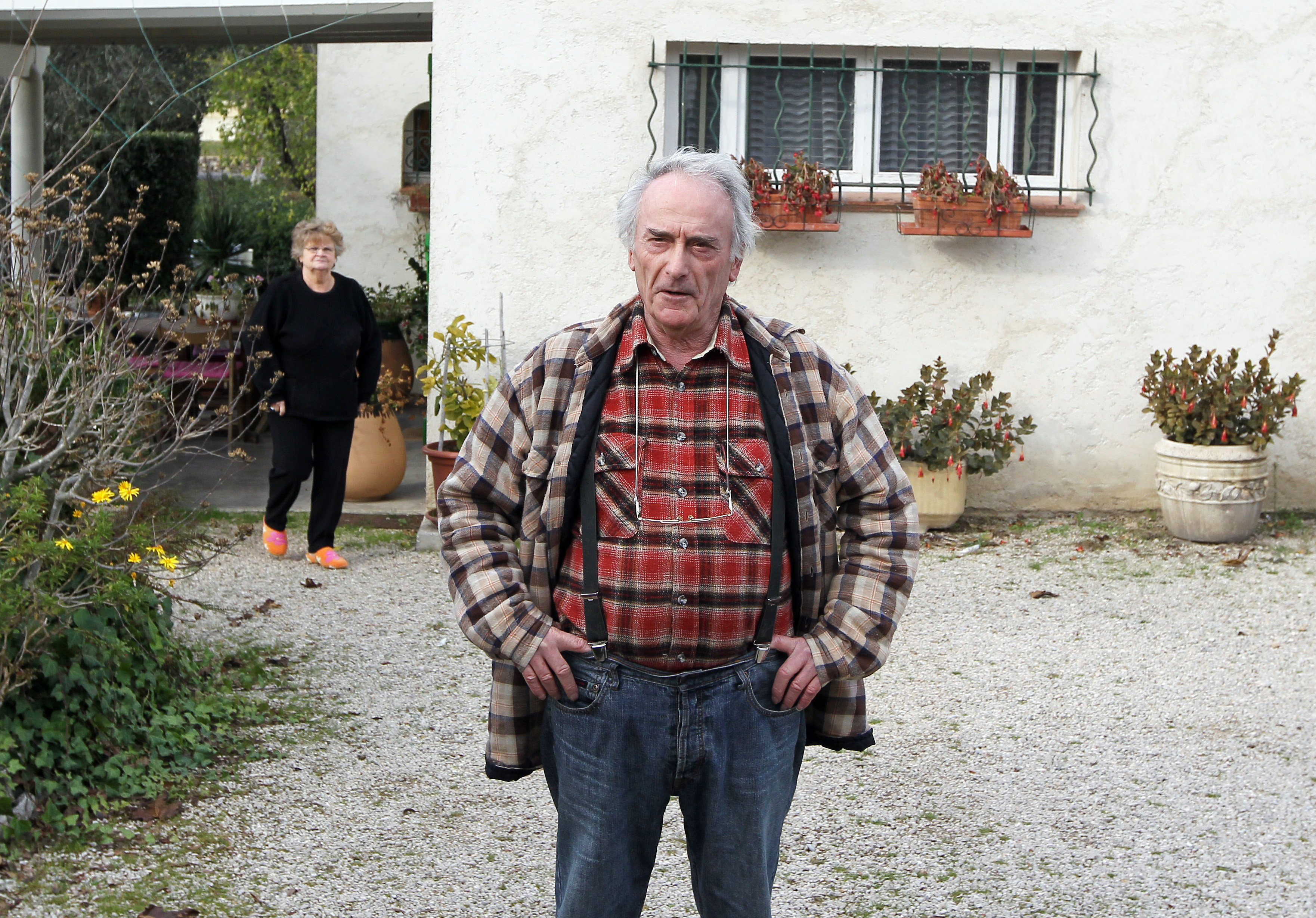 Retired electrician Pierre Le Guennec harbored a collection of 271 works by Pablo Picasso, the French newspaper Liberation reported today. Picasso's heir, Claude Picasso, who filled a complaint, dismissed Le Guennec's claim that he could have received the paintings as gifts, telling Liberation that his father would not have given such a quantity of works to anyone, after Le Guennec told he had been given the works as presents, either by Picasso's wife or from the artist himself. AFP PHOTO VALERY HACHE (Photo credit should read )