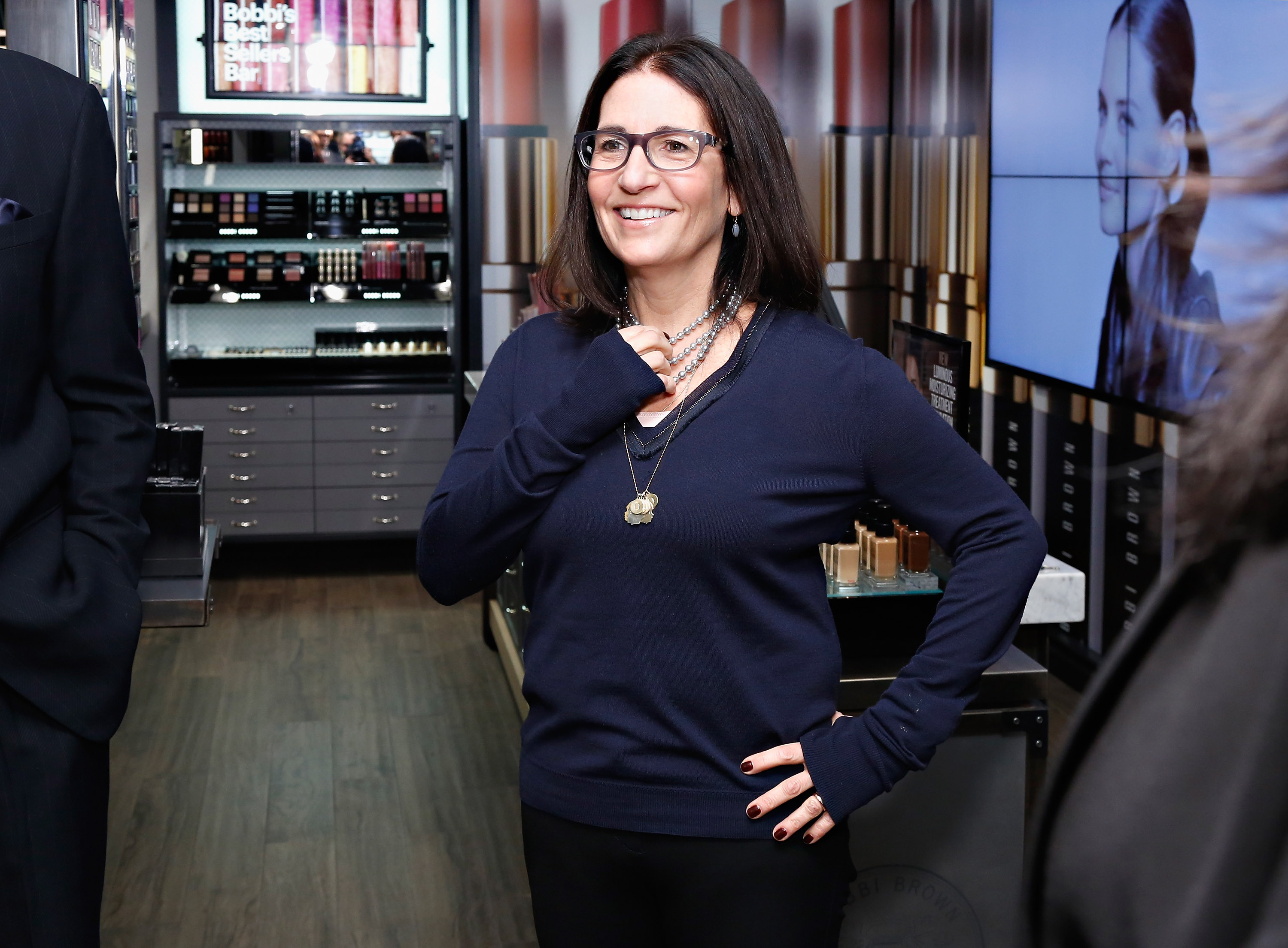 Bobbi Brown, Founder and CCO of Bobbi Brown Cosmetics, at Macys Herald Square on November 12, 2013