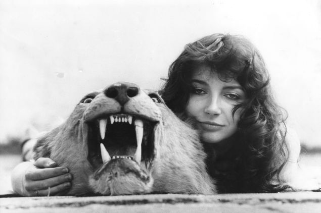 Kate Bush at her family's home in East Wickham, London, September 1978.