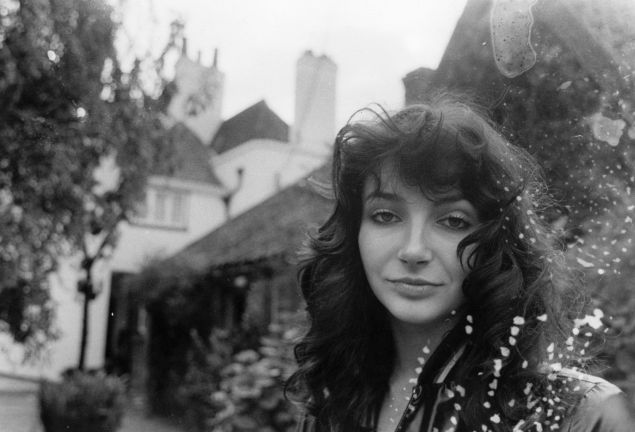 Kate Bush at her family's home in East Wickham, London, September 1978.