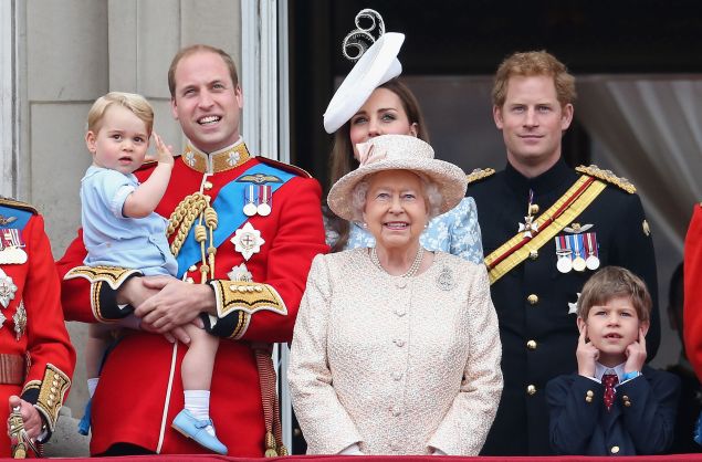 Even the Queen has to deal with home renovations.