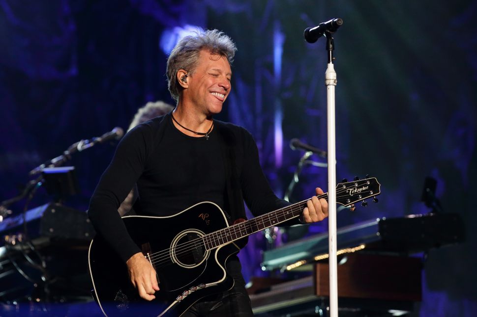Jon Bon Jovi.