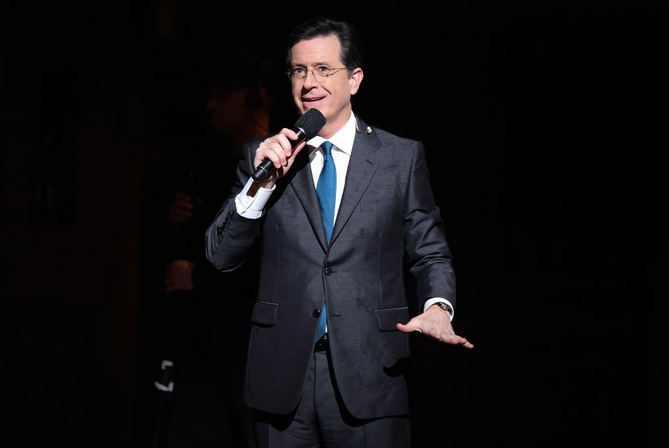 Stephen Colbert.