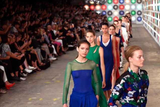 Boss Womenswear at New York Fashion Week in September 2016.