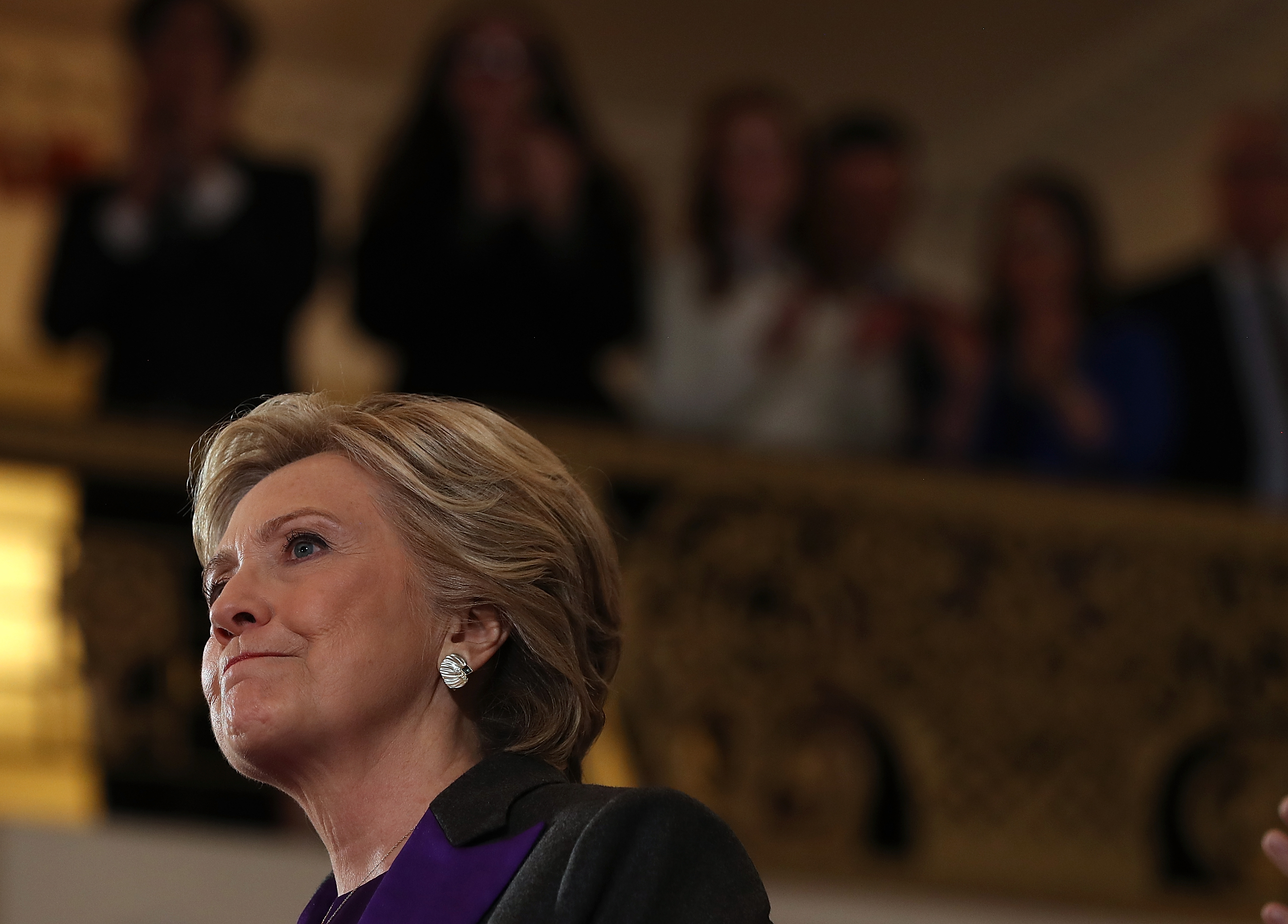 Hillary Clinton today.