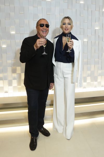 Michael Kors and Kate Hudson.