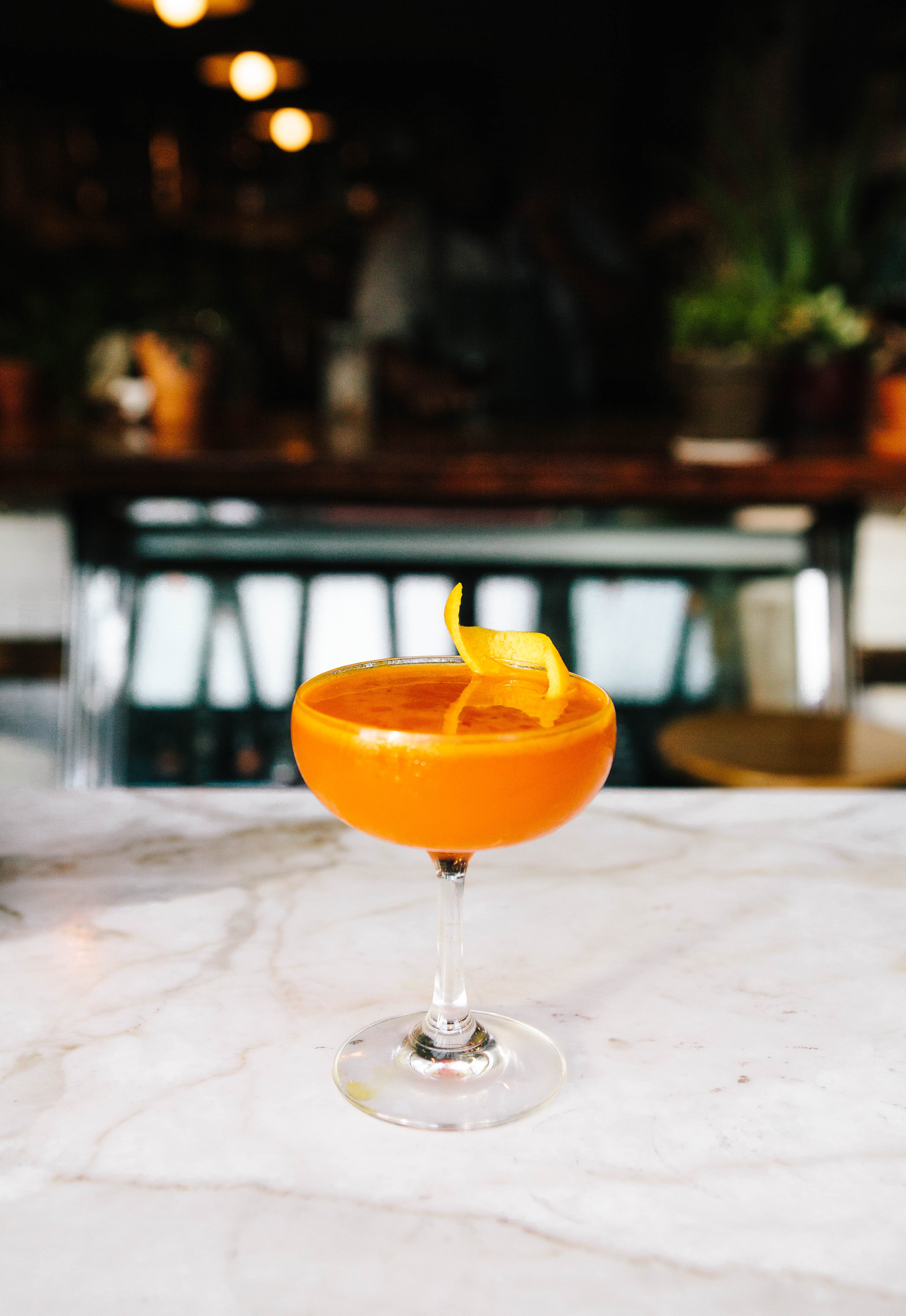 The Golden Shrub, from The Wild Son's low-abv cocktail program.