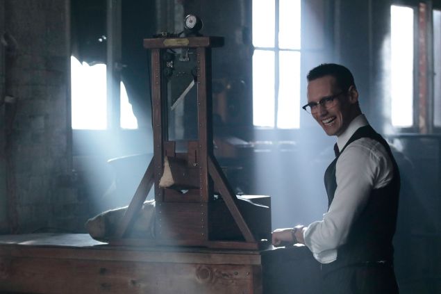 Cory Michael Smith as Edward Nygma in Gotham.