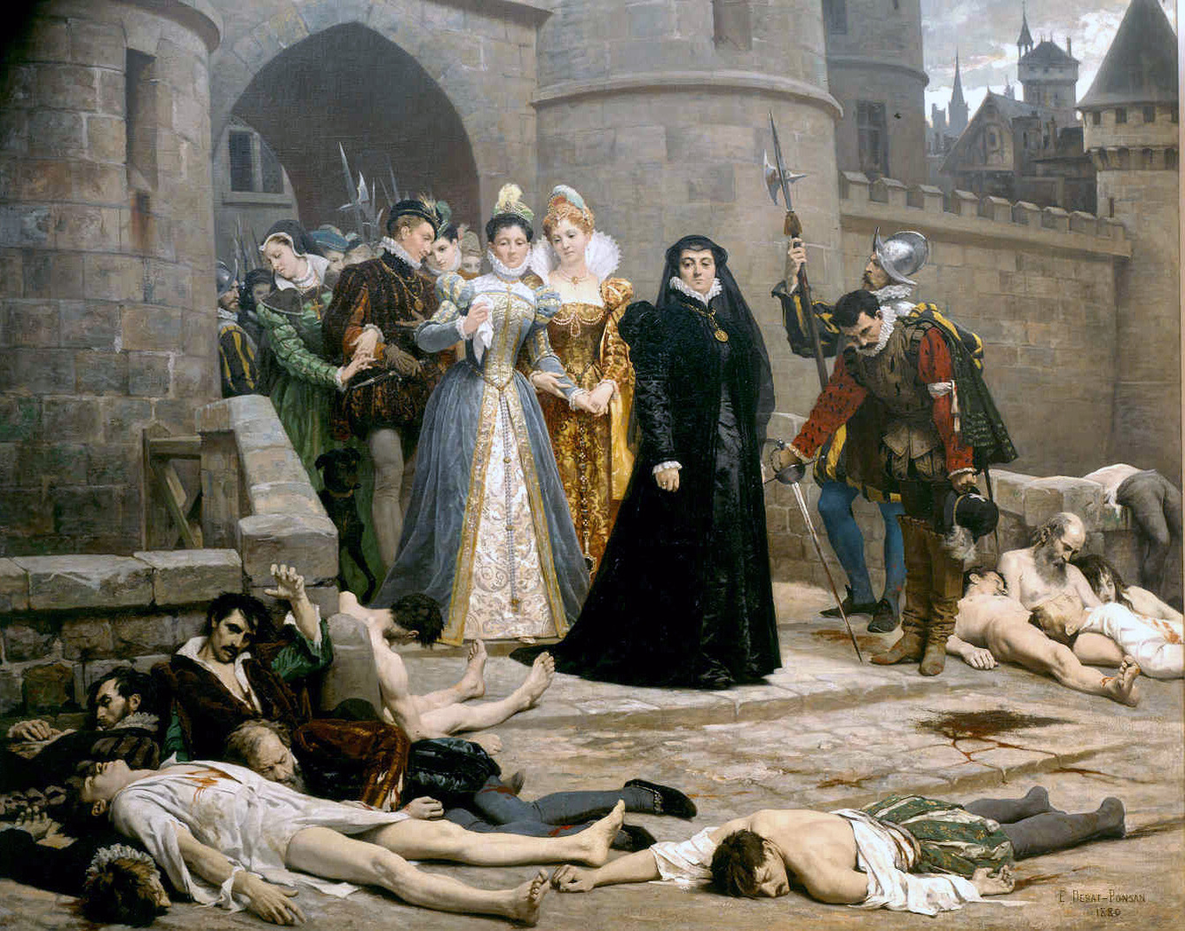 Did Montaigne turn to the Stoic school of philosophy to deal with the horrors of war?