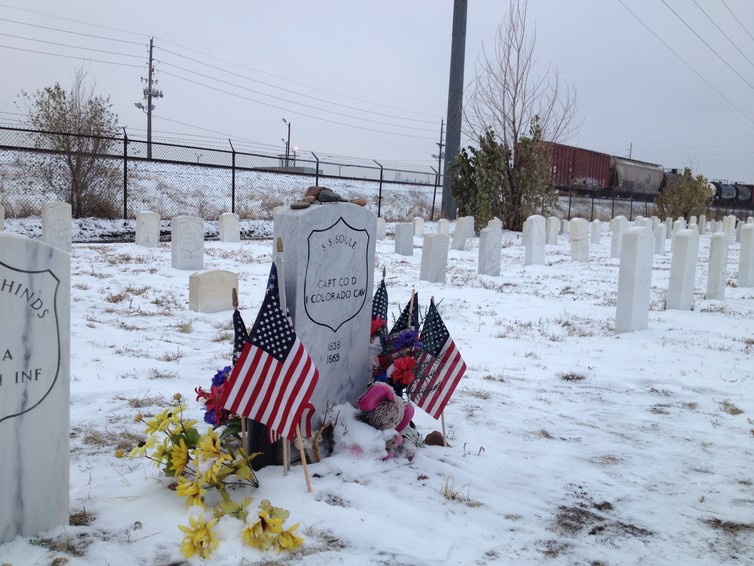 Soule’s grave.