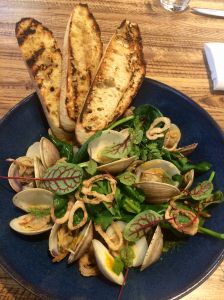 You can eat steamed clams near UCLA on Thanksgiving.