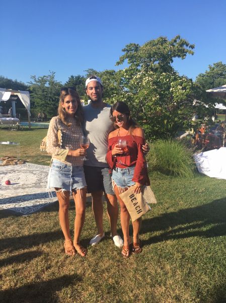 Erin Abe and Robyn at the Revolve House, Southampton, Summer 2016.
