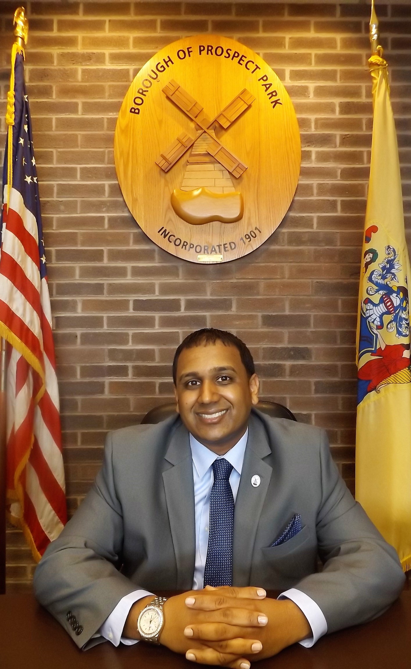 Anand Shah was recently elected in Prospect Park, NJ.