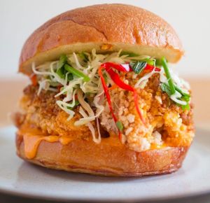Taiwanese chicken sandwich, an add-on dish
