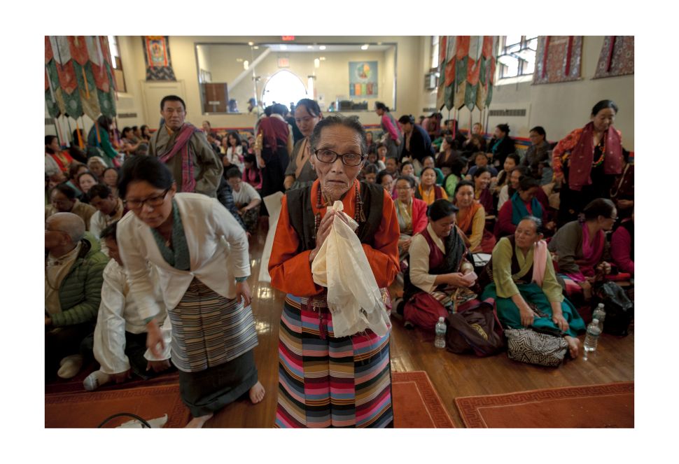 Every Sunday dozens of Sherpas gather at United Sherpa Association for the practice of Buddhism.