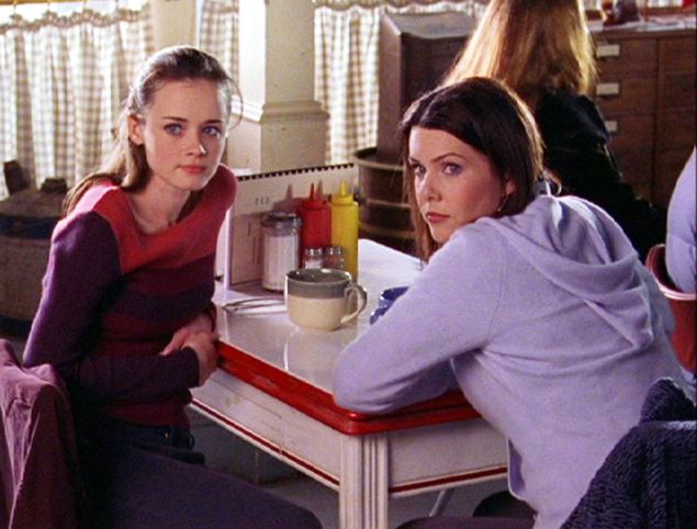 The mother daughter duo at Luke's.