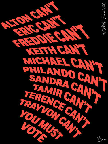 A graphic visualization of the 2016 presidential election. (via FastCompany.com)