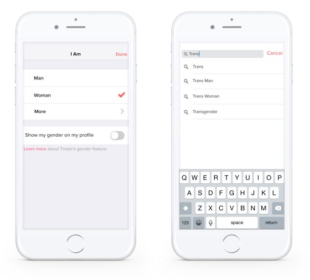 You can now choose from 37 additional genders or create your own. You can choose to display gender information on your profile as well.