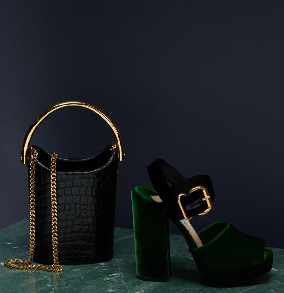 Prada shoes will be available at The RealReal pop-up.