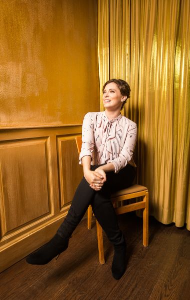 Rachel Bloom; Shot on location at Sid Gold's Request Room