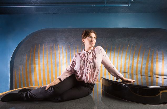 Rachel Bloom; Shot on location at Sid Gold's Request Room