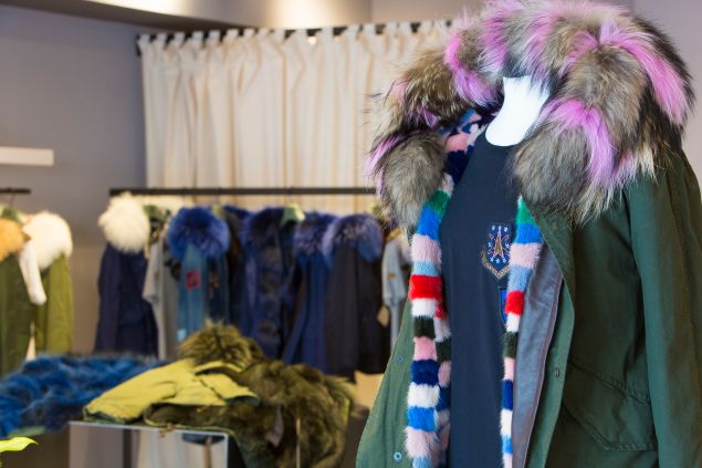 A few jackets on offer at Mr & Mrs Italy.
