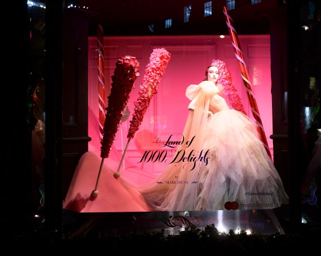 The Marchesa dedicated window.