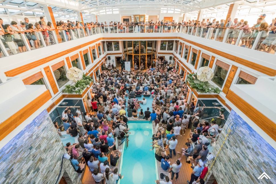 Wim Hof session in the wellness space, Photo by