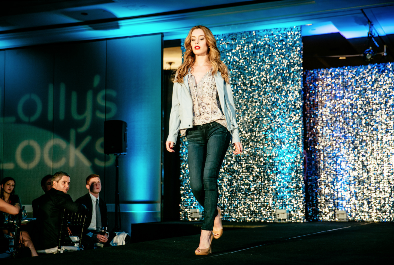 Lolly's Locks hosts an annual fashion show.