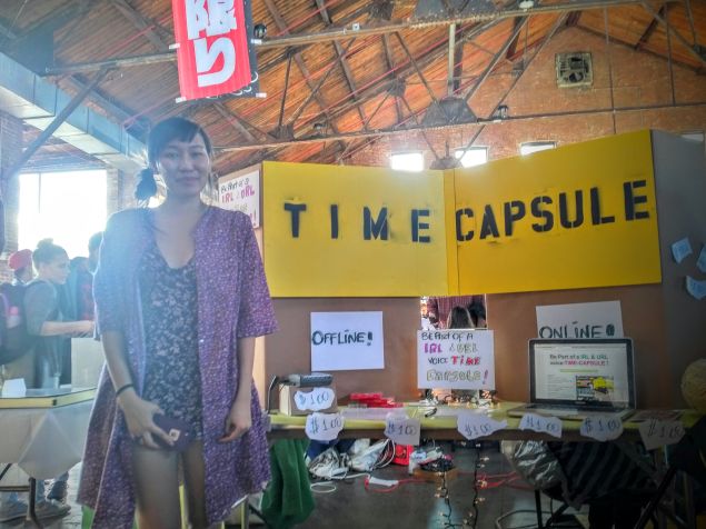 Internet Time Capsule, by Eli Yeung.